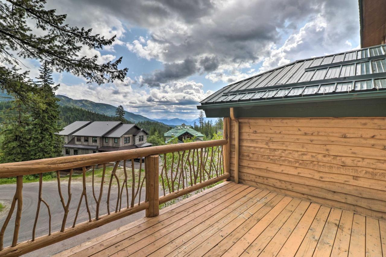 Rustic Home On Whitefish Mountain, Near Ski Run! Exteriör bild