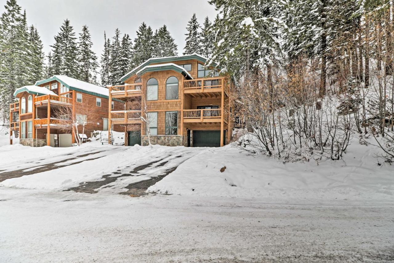 Rustic Home On Whitefish Mountain, Near Ski Run! Exteriör bild